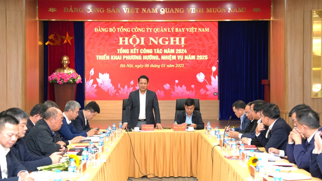 Đảng bộ VATM quyết tâm hoàn thành thắng lợi nhiệm vụ năm 2025